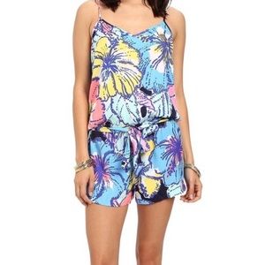 Lilly Pulitzer Deanna Romper Size XS